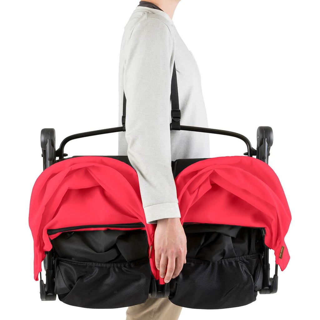 nano duo™ the Perfect Urban Double Pram for the City | Mountain Buggy®
